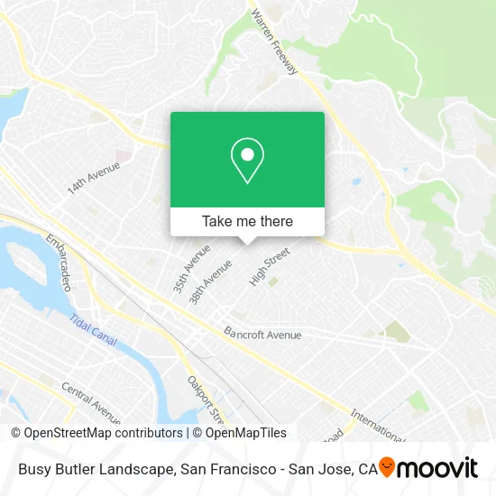 Busy Butler Landscape map