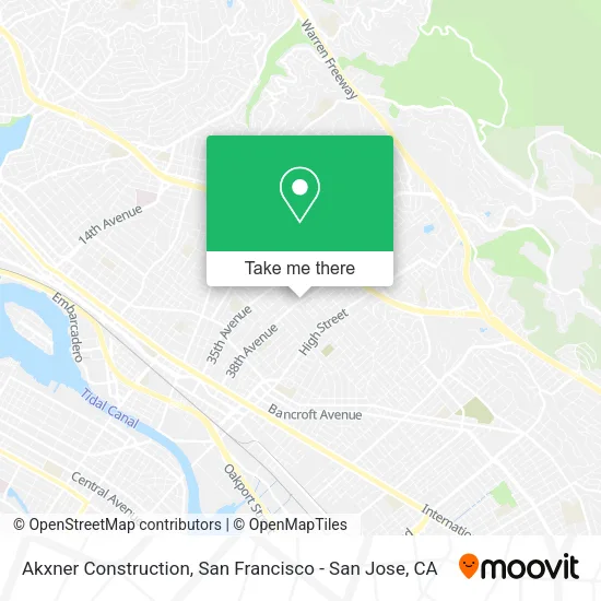 Akxner Construction map