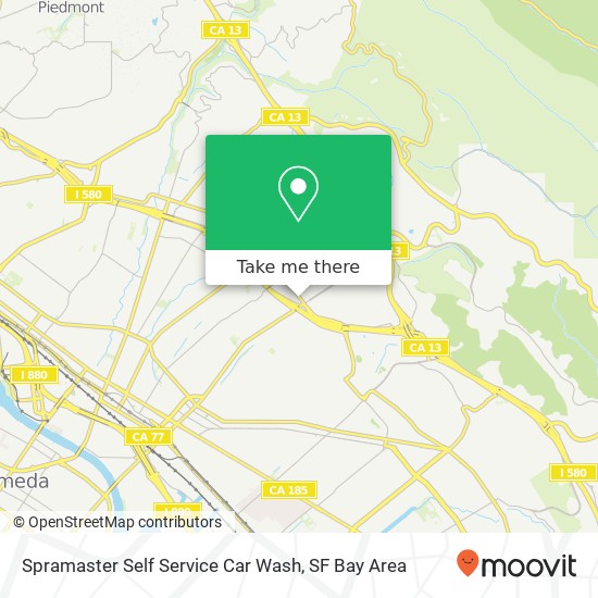 Mapa de Spramaster Self Service Car Wash