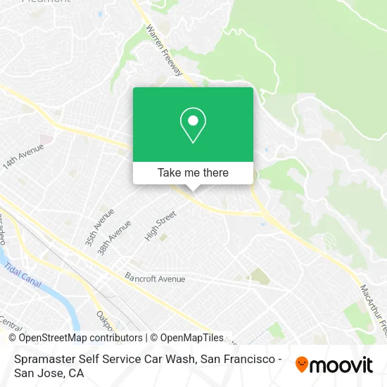 Spramaster Self Service Car Wash map