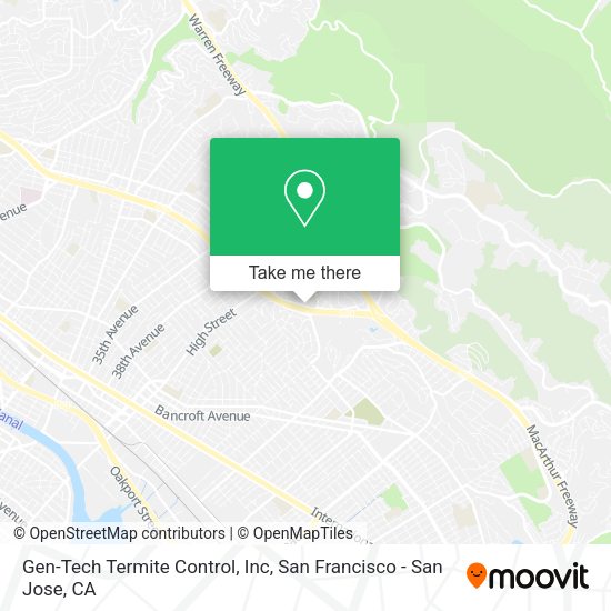Gen-Tech Termite Control, Inc map