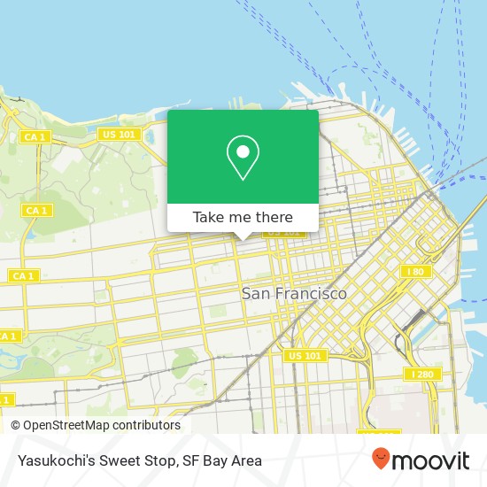 Mapa de Yasukochi's Sweet Stop