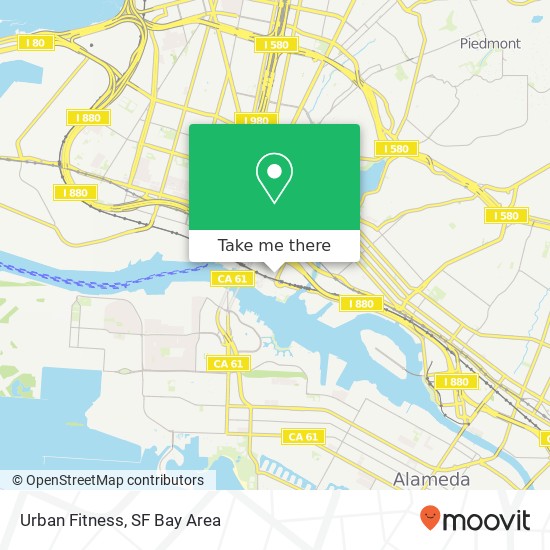 Urban Fitness map