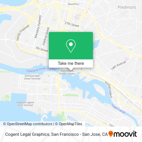 Mapa de Cogent Legal Graphics
