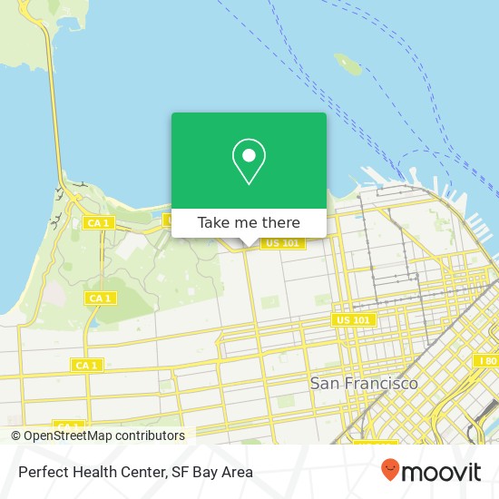 Perfect Health Center map