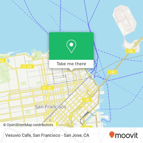 Vesuvio Cafe map