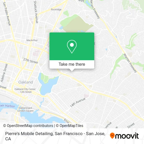 Pierre's Mobile Detailing map