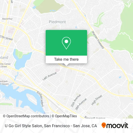 U Go Girl Style Salon map