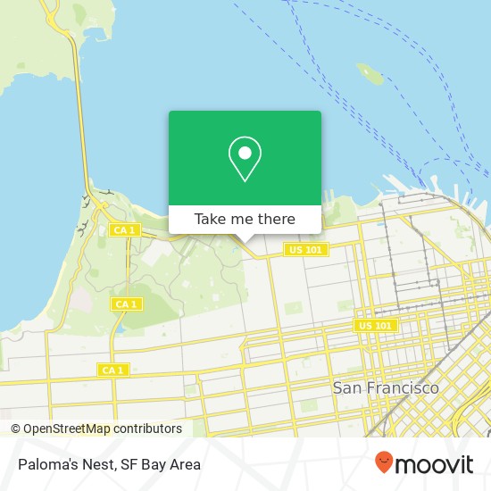 Paloma's Nest map