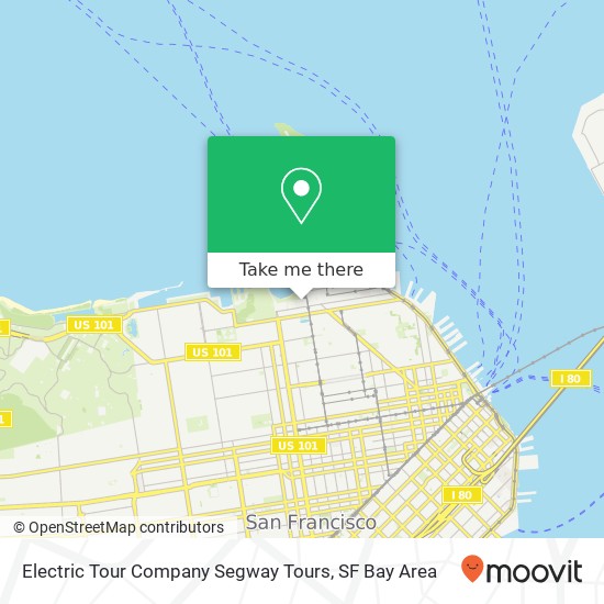 Electric Tour Company Segway Tours map