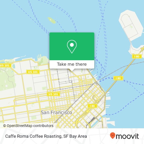 Mapa de Caffe Roma Coffee Roasting