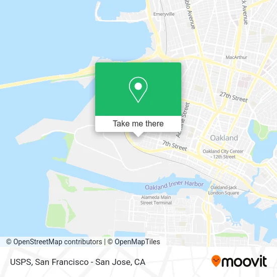 Mapa de USPS