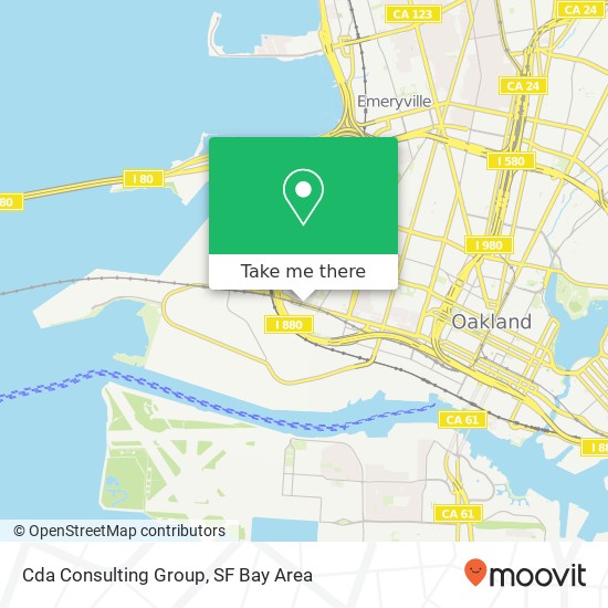 Mapa de Cda Consulting Group