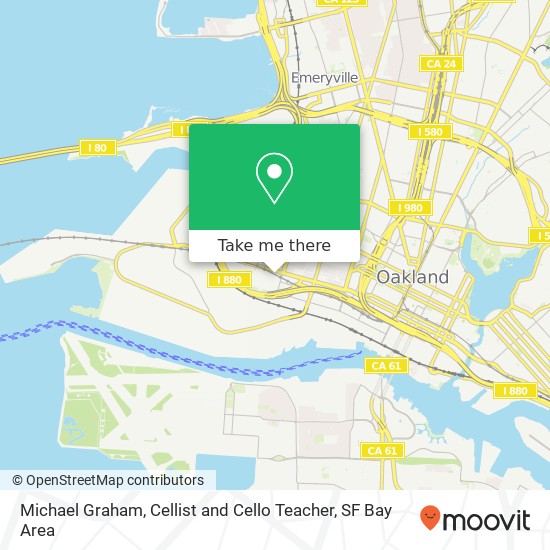 Michael Graham, Cellist and Cello Teacher map