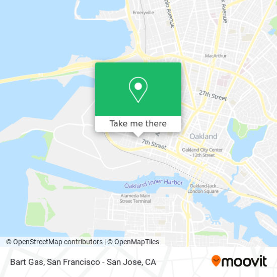 Bart Gas map