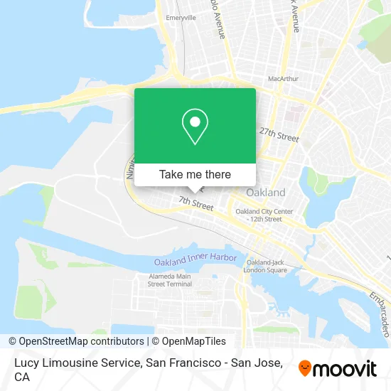 Lucy Limousine Service map