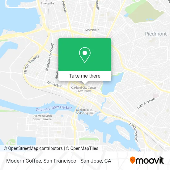 Modern Coffee map