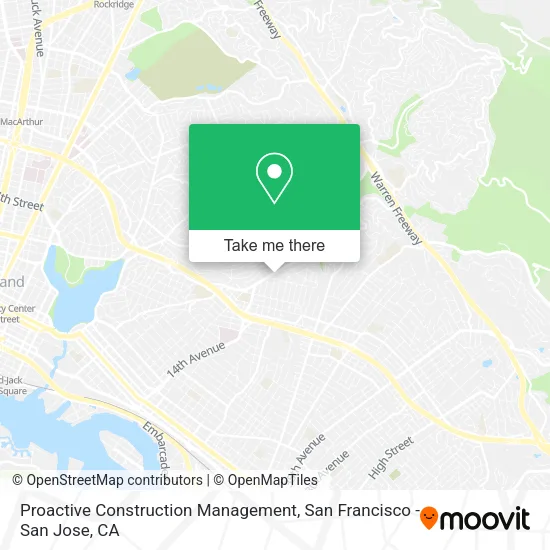 Proactive Construction Management map