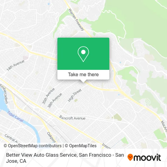 Better View Auto Glass Service map