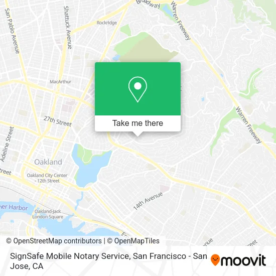 SignSafe Mobile Notary Service map