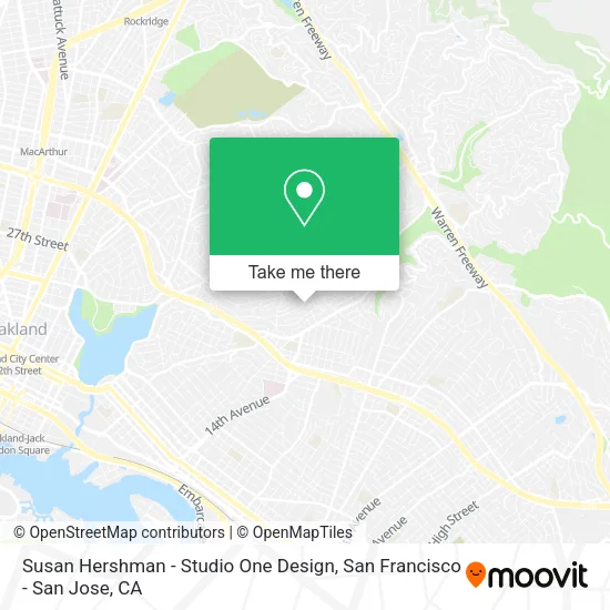 Mapa de Susan Hershman - Studio One Design