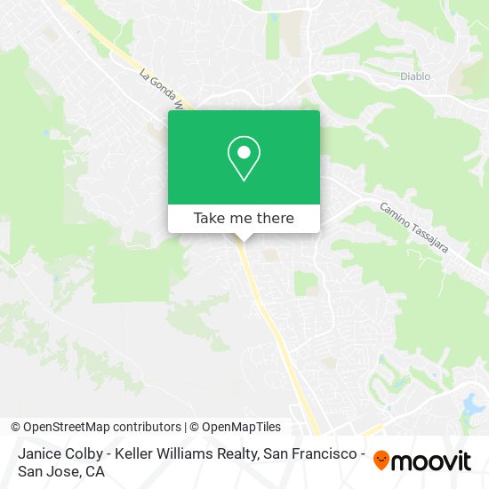 Janice Colby - Keller Williams Realty map