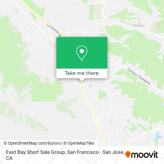 East Bay Short Sale Group map