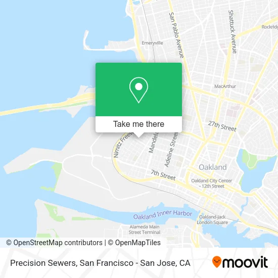 Precision Sewers map