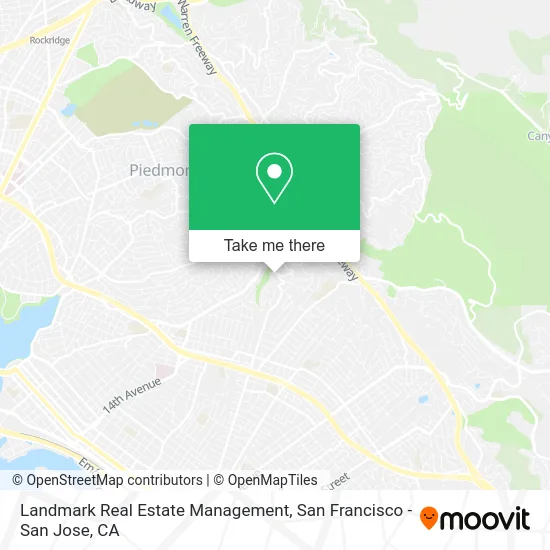 Landmark Real Estate Management map