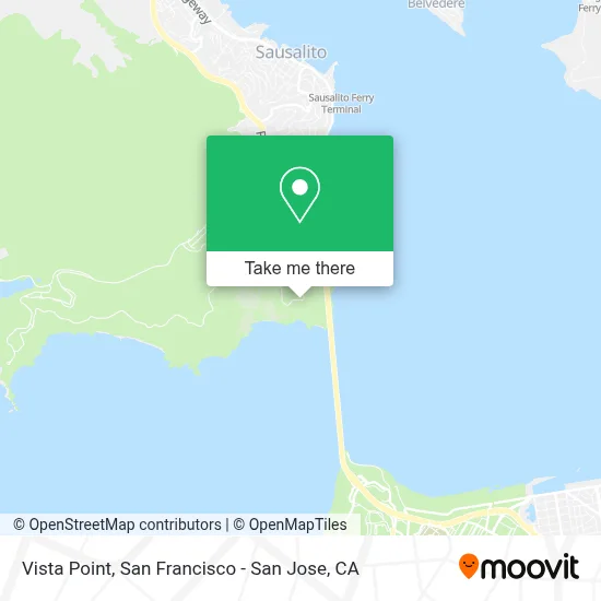 Vista Point map