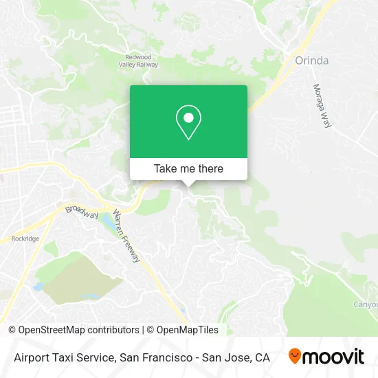 Mapa de Airport Taxi Service