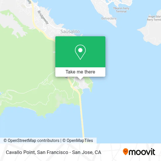 Cavallo Point map