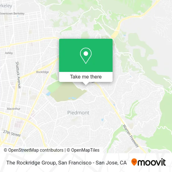 Mapa de The Rockridge Group