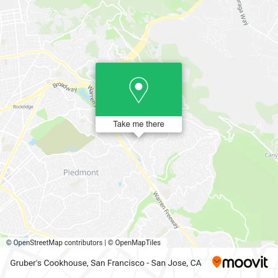 Mapa de Gruber's Cookhouse