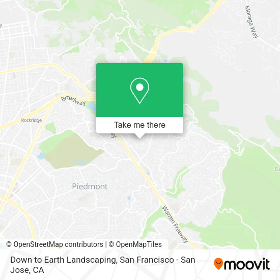 Mapa de Down to Earth Landscaping