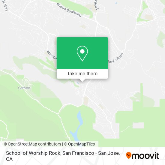 Mapa de School of Worship Rock