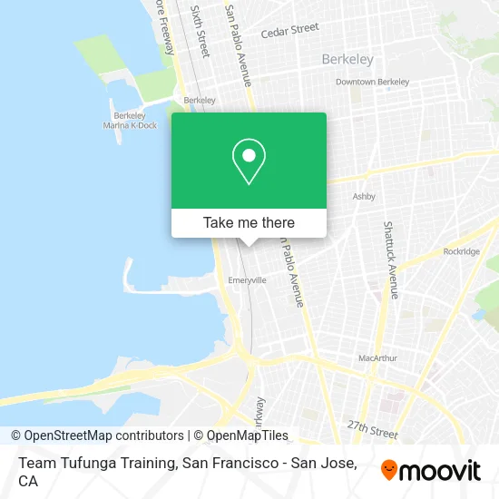 Team Tufunga Training map