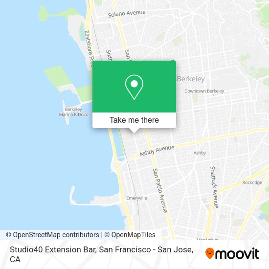 Studio40 Extension Bar map