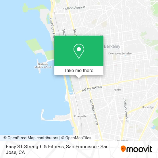 Easy ST Strength & Fitness map
