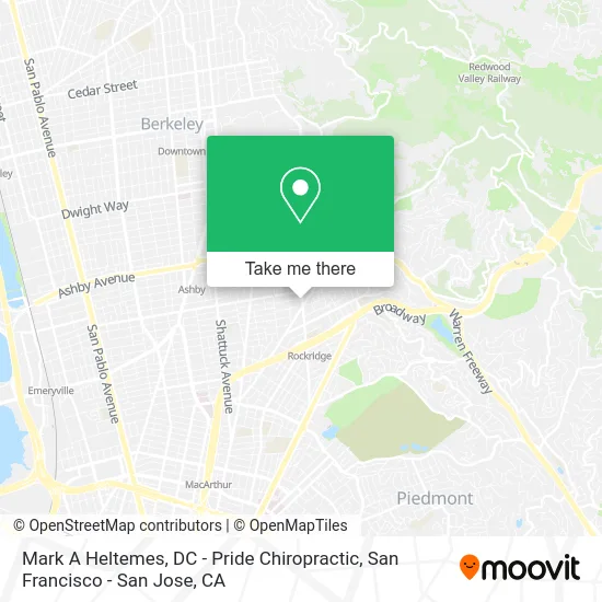 Mark A Heltemes, DC - Pride Chiropractic map