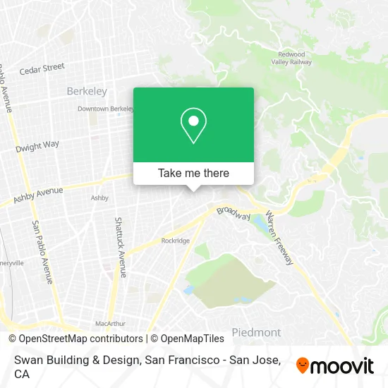 Swan Building & Design map
