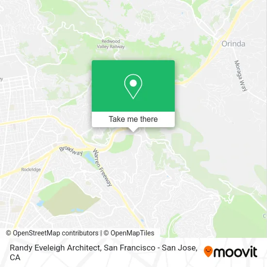 Randy Eveleigh Architect map