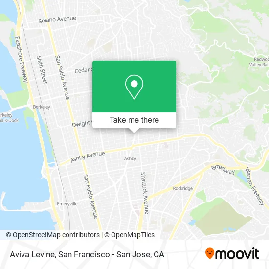 Mapa de Aviva Levine