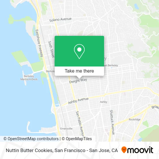 Nuttin Butter Cookies map