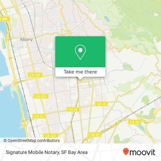 Signature Mobile Notary map