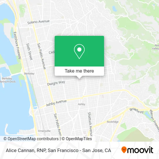 Mapa de Alice Cannan, RNP