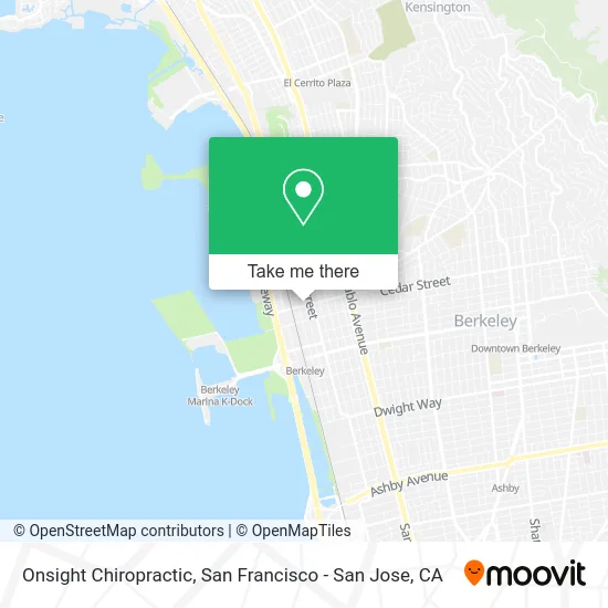Onsight Chiropractic map