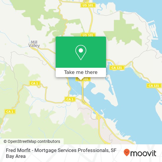 Fred Morfit - Mortgage Services Professionals map