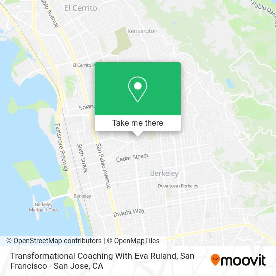 Transformational Coaching With Eva Ruland map
