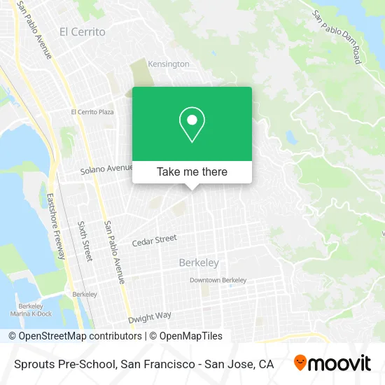 Sprouts Pre-School map